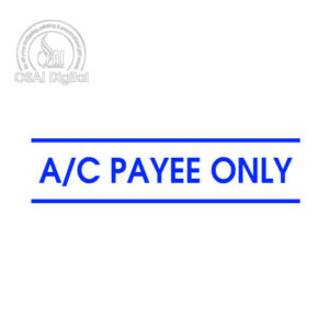 A/C PAYEE ONLY STAMP