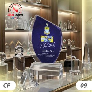CRYSTAL PLAQUE 09